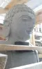  Product image 7 of the product “Seated Buddha made of high value riverstone with the hand gesture “meditation”, height 76cm. Stonemason’s work ”